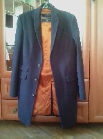 Пальто Zara man Denim couture (Оригинал)
- происхождение бренда: Испания
- производство: Турция
- материал: 56 % полиэстер 30 % вискоза 14 % шерсть
- цвет: темно синий
- размер 48-50 (L)

Цена  ...