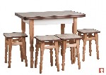 Столы, стулья объявление но. 1763075: Стол Кухонный Раскладной + 4 Табурета Эко Акция