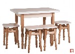 Столы, стулья объявление но. 1763075: Стол Кухонный Раскладной + 4 Табурета Эко Акция