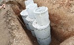 Строительные услуги объявление но. 2458425: Монтаж канализаций из бетонных колец в спб