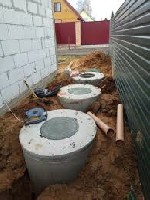 Строительные услуги объявление но. 2458425: Монтаж канализаций из бетонных колец в спб
