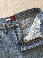 Брюки, джинсы объявление но. 2467758: Шорты женские новые tommy hilfiger 27-26 размер 44-46 джинсовые голубые посадка высокая короткие