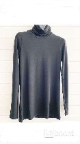 Рубашки и блузки объявление но. 2470226: Водолазка новая diane funsterberg 44 46 s m черная вискоза мягкая женская оригинал блуза блузка