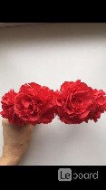 Аксессуары объявление но. 2476465: Ободок на волосы в стиле dolce&gabbana красный цветы розы украшение бижутерия аксессуары