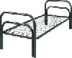 Мебель объявление но. 2820529: Кровати из металла для строительных вагонов и временных помещений